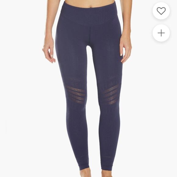Free People | Blue Leggings New Gone Adrift Medium - Picture 1 of 3